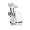 A white meat grinder with silver accents is shown against a white background. Anteprima dell’immagine prodotto