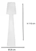 Smartwares LED Außen-Stehleuchte IDE-60080 weiß 110 cm TW Produktbild-Vorschau 1