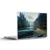 MuchoWow® Laptop Aufkleber Sticker Cover Wald - Gras - Produktbild-Vorschau 1