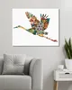 Zuty - Malování podle čísel - ČÁP S ORNAMENTY, 40x50 cm, Náhled obrázku produktu 2