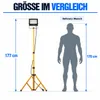 MasterLED LED-Baustrahler mit Stativ 1 x 50 W 4500 K IP65 Produktbild-Vorschau 4