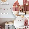 Guirnalda de estrellas Rosa palo & Beige claro sin Vista previa de la imagen del producto 2