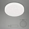 LED Deckenleuchte Sternenhimmel 24W weiß Metall-Kunststoff Produktbild-Vorschau 5