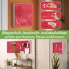 banjado Schlüsselkasten aus Metall, 30x30cm groß mit 32 Produktbild-Vorschau 3