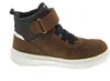 A single brown high-top sneaker is shown against a white background. Produktbild-Vorschau