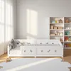 ProximaX Kinderbett 90x200 cm mit Gitter – Montessori Produktbild-Vorschau 4