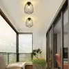 ZMH Lampa Sufitowa Czarna Vintage Lampa Sufitowa 1 Płomień Podgląd zdjęcia produktu 7