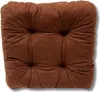 Cuscino trapuntato per sedia marrone chiaro 38x38x8 cm - Anteprima dell’immagine prodotto 1