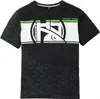 HOTSPOT DESIGN T-shirt Linear Zander, M, schwarz-grün, Produktbild-Vorschau 4