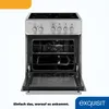 Exquisit ECM 6-4 Inox Elektro-Standherd | Glaskeramik | Produktbild-Vorschau 4