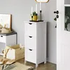 VASAGLE Badezimmerschrank, schmaler Badschrank mit 3 Produktbild-Vorschau 3