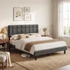 VASAGLE Doppelbett Bettgestell mit Verstellbarem Produktbild-Vorschau 2