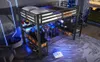 ELANDEPOT Łóżko na antresoli 140 × 200 cm czarny Podgląd zdjęcia produktu 20