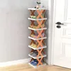 360Home Einfaches Schuhregal abnehmbar Orange 7 Ebenen Produktbild-Vorschau 1