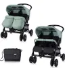 Lorelli Zwillingskinderwagen TWIN Wickeltasche Produktbild-Vorschau 1