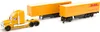 Siku autíčko DHL Road Train s 22 koly a chromovanými díly Náhled obrázku produktu 8