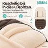 Fillikid Winterfußsack Hybrid Daune Exclusiv Produktbild-Vorschau 5