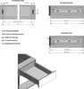 1 Paar Schubladenauszüge h 45mm Schubkastenschiene Pro Produktbild-Vorschau 9