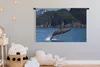 MuchoWow® Wandteppich Wandbehang Nordamerika - Meer - Wale Produktbild-Vorschau 3