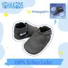 YIHAKIDS® Baby Krabbelschuhe aus Echtleder, weiche Produktbild-Vorschau 3