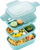 Kinder BentoBox, Mikrowellengeeignet, 3-stufig, PP Produktbild-Vorschau 2
