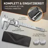 MONZANA® Messschieber Digital Edelstahl 150mm LCD Display Produktbild-Vorschau 6