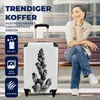 MuchoWow® Koffer Handgepäck Trolley Rollkoffer Kleine Produktbild-Vorschau 2