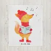 Mr. & Mrs. Panda Decke Fuchs Sänger - Weiß - Geschenk, Produktbild-Vorschau 2