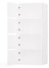 ALMA WHITE Kommode mit 4 Türen und 4 Einlegeböden Produktbild-Vorschau 8