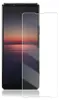 A screen protector is placed over a smartphone. Produktbild-Vorschau