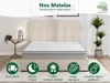 Matelas à ressorts ensachés en forme de tonneau 7 zones de Voir les images du produit 6