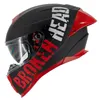 Broken Head Integralhelm BeProud Pro Sport Rot Sonnenblende Produktbild-Vorschau 13