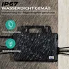 SUNNIVA® 1840W Balkonkraftwerk BIFAZIAL FULLBLACK komplett Produktbild-Vorschau 11