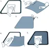 A series of illustrations showing how to apply window tint film. Anteprima dell’immagine prodotto