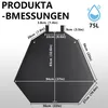 YARDIN 75L zavlažovací vak na stromy, černý, sada 3 ks s Náhled obrázku produktu 2