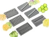 Verk 07205 Grattugia per frutta e verdura, 6 accessori Anteprima dell’immagine prodotto 3