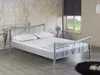 Metallbett Luisa – 160 x 200 cm / silbergrau Produktbild-Vorschau 2