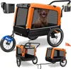 KESSER® Hundeanhänger Boxer 3-in-1 Hundebuggy & Jogger Produktbild-Vorschau 1