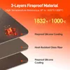 Alfombrilla resistente al fuego, 100 x 60 cm, protección Vista previa de la imagen del producto 4