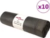 vidaXL Müllsäcke mit Zugband 250 Stk. Schwarz 120 L Produktbild-Vorschau 7