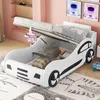 Łóżeczko dziecięce 90x200 cm, łóżko typu "auto" z Podgląd zdjęcia produktu 1