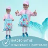 HECKBO Worek sportowy z motywem syrenki | Worek Podgląd zdjęcia produktu 4