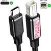 USB-C auf USB B 2.0 Scanner Druckerkabel für Laser Produktbild-Vorschau 1