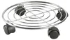 Plantroller, rond, ongeveer 30 cm, verchroomd Productafbeelding-voorbeeld 4