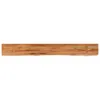 vidaXL Wandregal 160x20x2,5 cm Rechteckig Massivholz Akazie Produktbild-Vorschau 5