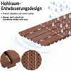 YZNAHRE Terrassenfliesen 55 Stück, 30x30 cm Balkon Produktbild-Vorschau 5