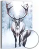 DEQORI Hybrid Leinwand Bild 60x90 cm 'Winterliche Majestät' Produktbild-Vorschau 1