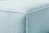 KAWOLA Sofa SAMU Ecksofa Cord hellblau Recamiere links Produktbild-Vorschau 5