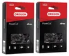 2x Oregon PowerCut Sägekette 45 cm .325" 1,5 mm 72 TG VM Produktbild-Vorschau 1