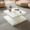 Table basse à deux niveaux de la marque Merax, avec des Voir les images du produit 5